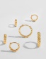 Fashion 17mm A19-3-4-3 Alloy Chain Ear Ring