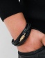 Fashion B020844 Magnetic Multi-layer Braided Bracelet