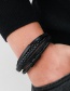 Fashion B020848 Magnetic Multi-layer Braided Bracelet