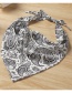 Fashion Zmh1049zise Printed Bandage Triangle Headband