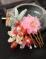 Fashion Gz1098 Pearl Glaze Flower Disc Bun
