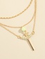 Fashion Main Picture Five-pointed Star Long Multi-layer Chain Necklace