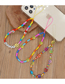 Fashion Qt-k210039a Color Matching Fruit Love Mobile Phone Chain