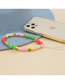 Fashion Qt-k210088f Letter Smiley Beaded Phone Chain