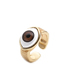 Fashion Cr00355dx3 Micro Inlaid Zircon Eye Open Ring