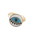Fashion Cr00344dx Black Dripping Eye Opening Ring