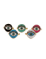 Fashion Cr00344dx Red Dripping Eye Opening Ring