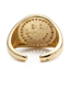 Fashion Cr010342cx Smiley Face Copper Plated Drip Oil Smiley Ring