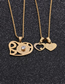 Fashion Ssn00142 Titanium Steel Hollow Heart Necklace