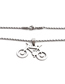 Fashion Ssn00137 Bicycle Titanium Steel Bicycle Necklace
