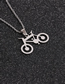 Fashion Ssn00137 Bicycle Titanium Steel Bicycle Necklace