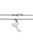 Fashion Ssn00136 Titanium Steel Scissors Necklace