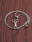 Fashion Ssn00136 Titanium Steel Scissors Necklace