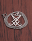 Fashion Ssn00135 Titanium Steel Hollow Geometric Necklace
