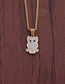 Fashion Ssn00063 Owl+60cm Twist Chain Twist Chain Owl Necklace