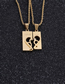 Fashion Ssn00056b+60cm Twist Chain Titanium Steel Twist Chain Letter Love Necklace
