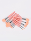 Fashion Confectionery Powder-pack Candy Color 12 Makeup Brush Set