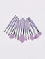 Fashion 12 Sticks-candy-purple Gg060702 Candy Color 12 Makeup Brush Set