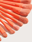 Fashion 10 Sticks-candy-cyan Gg050904 10 Makeup Brushes Beauty Tool Set