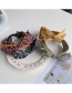 Fashion Coffee Color Floral Bow Headband