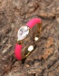 Fashion Rg0465-c Oil Drop Diamond Ring