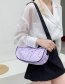 Fashion Pink Floral Buckle Shoulder Bag