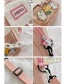 Fashion Pink Cartoon Animal Hit Color Chain Messenger Bag