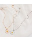 Fashion Daisy Daisy Round Bead Chain Necklace