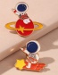 Fashion Pz0217taozhuang Cartoon Astronaut Planet Brooch