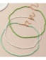 Fashion Nz1659baifenlan Rice Beads Beaded Necklace