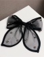 Fashion Butterfly Water Brick Spring Clip Net Yarn Bow Hairpin