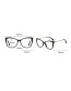 Fashion Ash And Powder Full-frame Geometric Glasses Frame