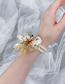 Fashion Sh118 Corsage Without Ribbon Pearl Flower Hand Flower