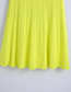 Fashion Green Solid Color Knitted Skirt Long Skirt