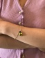 Fashion Green 0834 Seven Star Ladybug Chain Bracelet