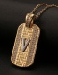 Fashion G English Alphabet Chain Necklace