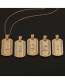Fashion G English Alphabet Chain Necklace