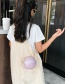 Fashion Purple Children's Basketball Chain Messenger Bag