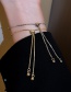 Fashion Gold Color Full Rhinestone Geometric Snake Bracelet