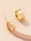 Fashion R468-ring Set Metal Flame Ring