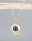 Fashion Eye Three-dimensional Eye Chain Necklace
