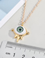 Fashion Eye Three-dimensional Eye Chain Necklace