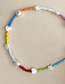 Fashion Color Colorful Rice Bead Beaded Anklet