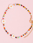 Fashion Color Daisy Contrast Color Adjustable Bracelet