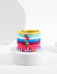 Fashion 10 Sets Set Of Ten Colored Soft Clay Bracelets