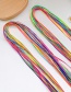Fashion Color Mixed 30 Pieces Children's Dirty Braided Ribbon Braided Hair Rope
