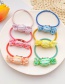 Fashion Blue Candy Children's Fabric Candy Hair Tie