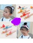 Fashion Pure Blue Bunny Children's Print Bunny Velcro Headband