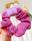 Fashion Pink+yellow+purple 3-piece Set Children's Puppy Bunny Folded Hair Tie