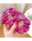 Fashion Yellow + Purple 2-piece Set Children's Puppy Folded Hair Tie